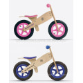 China madera contrachapada de color rosa push moto para niños